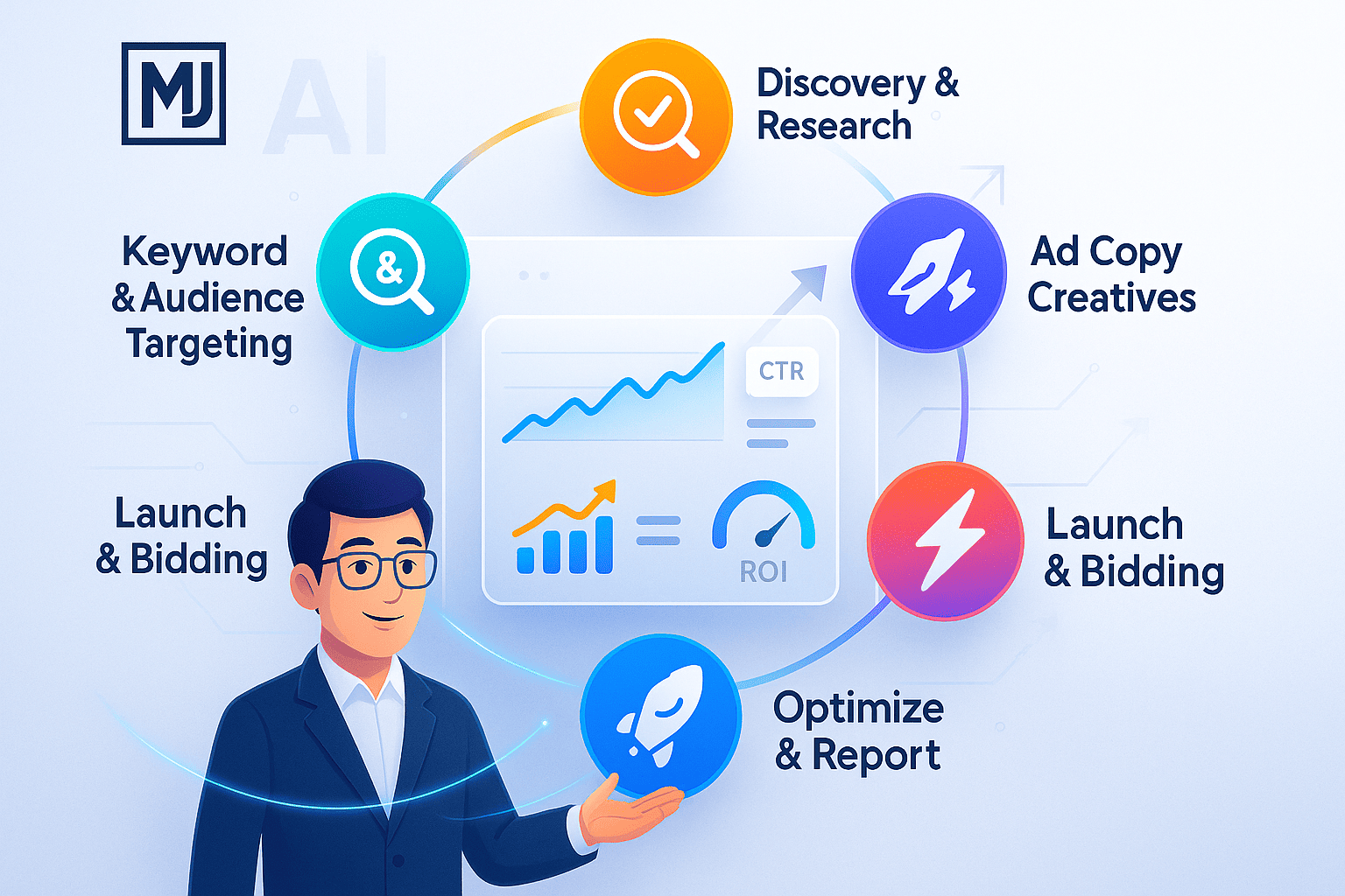 AI-powered PPC workflow AI-powered PPC workflow