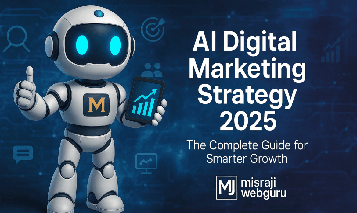 AI Digital Marketing Strategy 2025 – MisraJiWebGuru Guide