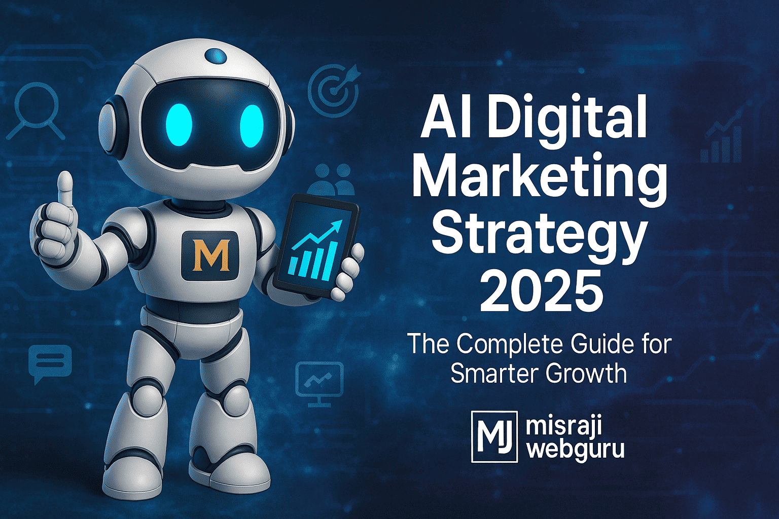 AI Digital Marketing Strategy 2025 – MisraJiWebGuru Guide