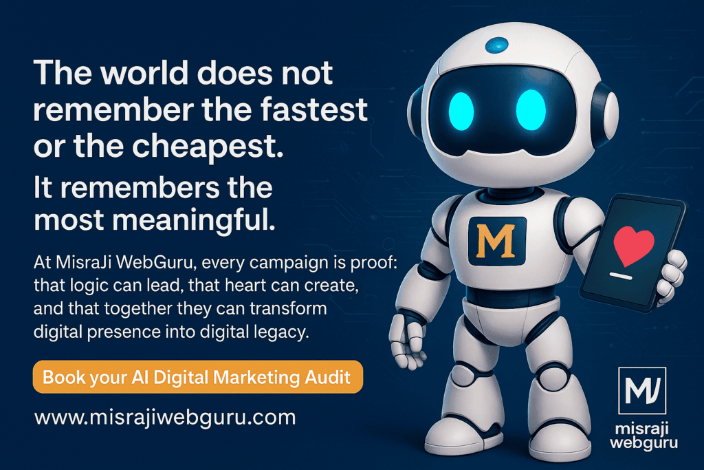 Lead with Logic : AI Digital Marketing the MisraJiWebGuru Way 2025 3 Digital Marketing