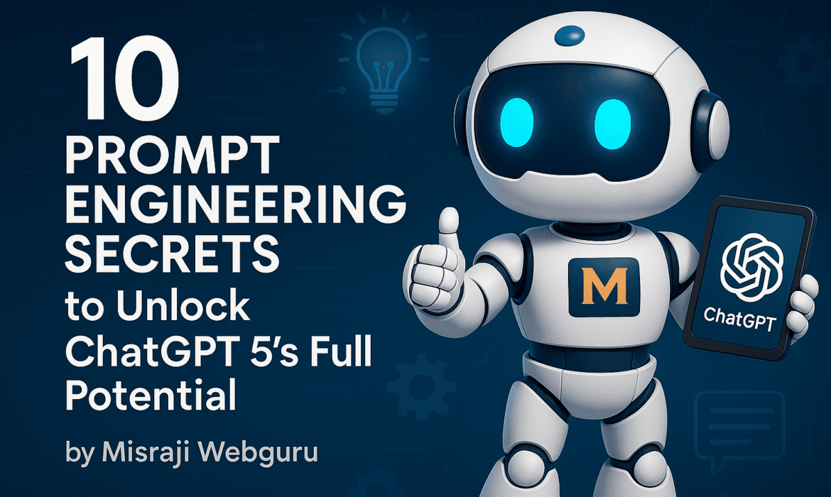 Prompt Engineering secrets for ChatGPT 5 with MisraJiWebGuru