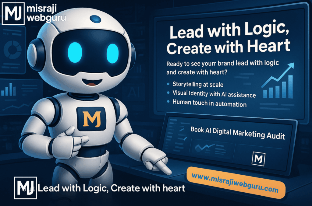 Lead with Logic : AI Digital Marketing the MisraJiWebGuru Way 2025 2 www.misrajiwebguru.com 2 1