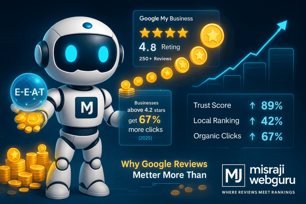 Google Reviews and SEO in 2025: The Secret Connection You Can’t Ignore 3 Why Google Reviews Matter More Than Ever by MisraJiWebGuru