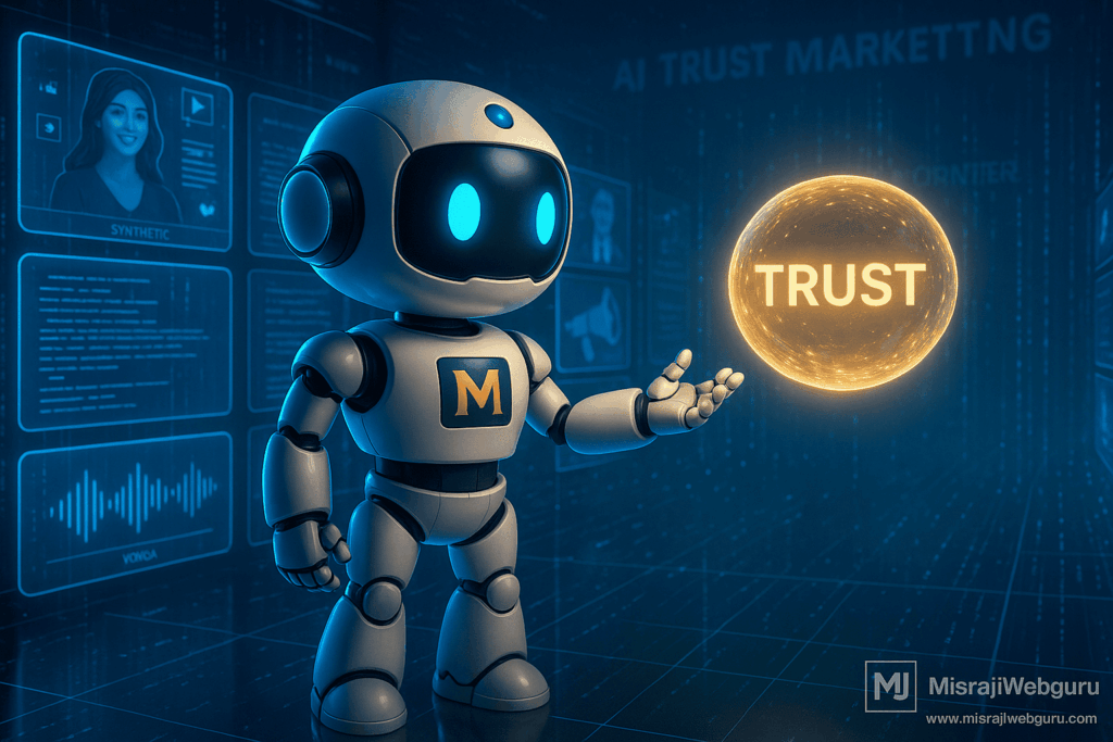 AI Trust Marketing: How to Build Credibility in the Age of Synthetic Content 1 Rise of Synthetic Content by MisraJiWebGuru