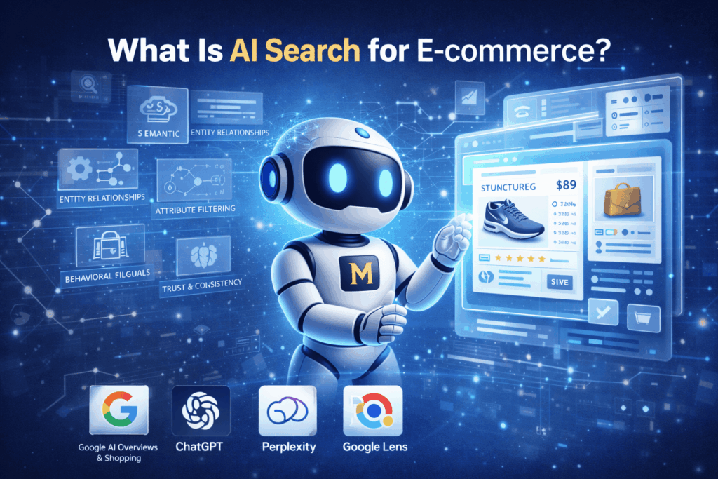 AI Search for E-commerce explained by MisraJiWebGuru