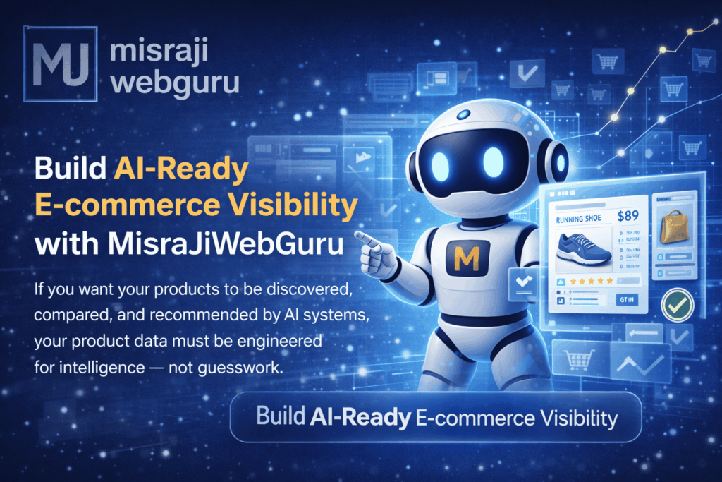 Build AI-Ready E-commerce Visibility with MisraJiWebGuru