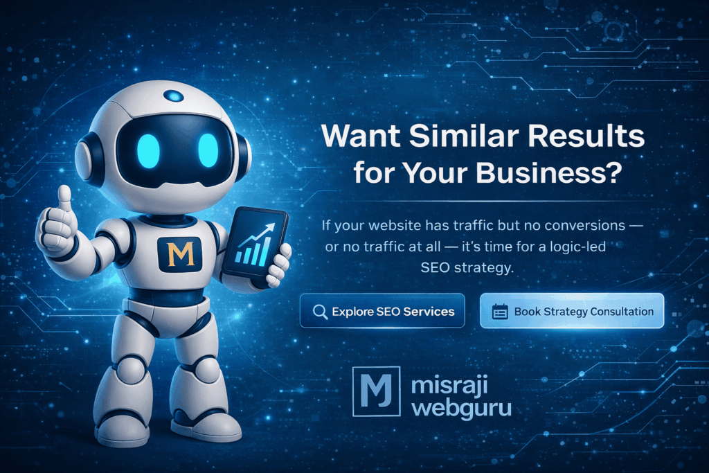 AI Driven Search Engine Optimization Services by MisraJiWebGuru