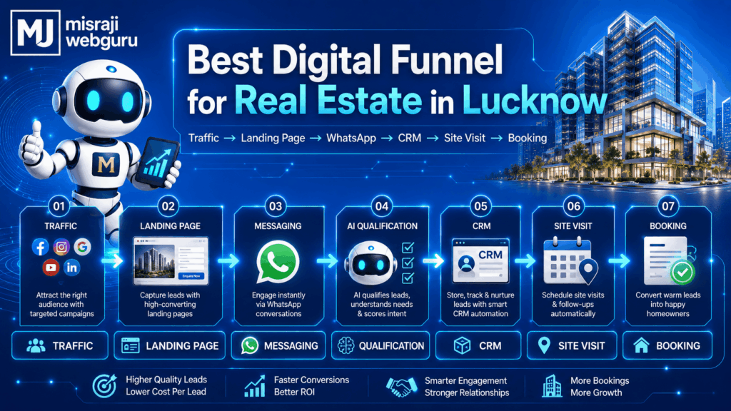Best Digital Funnel for Real Estate in Lucknow