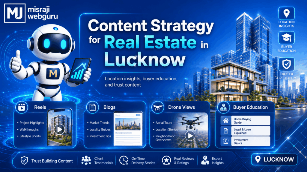 Content Strategy for Real Estate in Lucknow