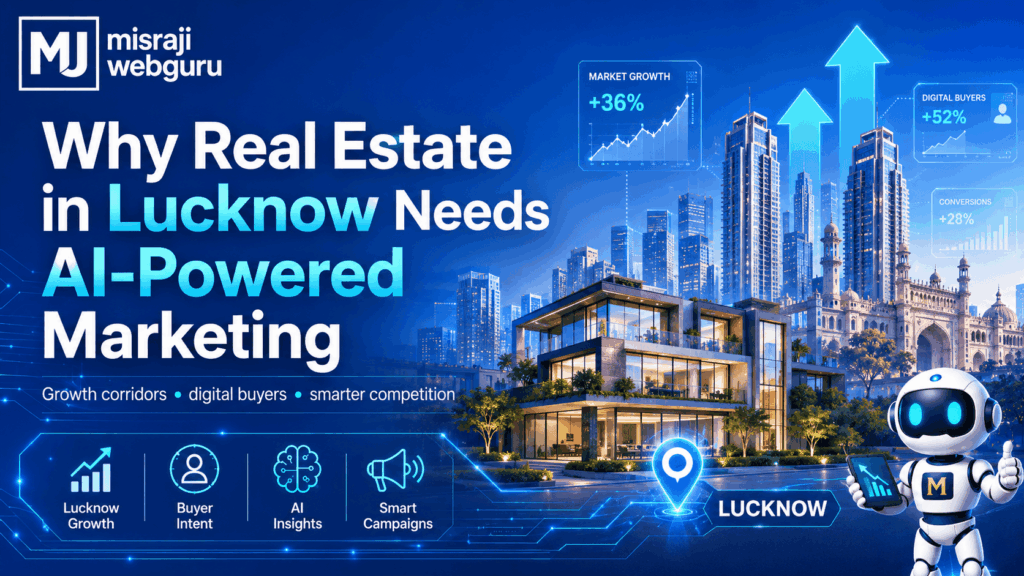 Why Real Estate in Lucknow Needs AI-Powered Marketing